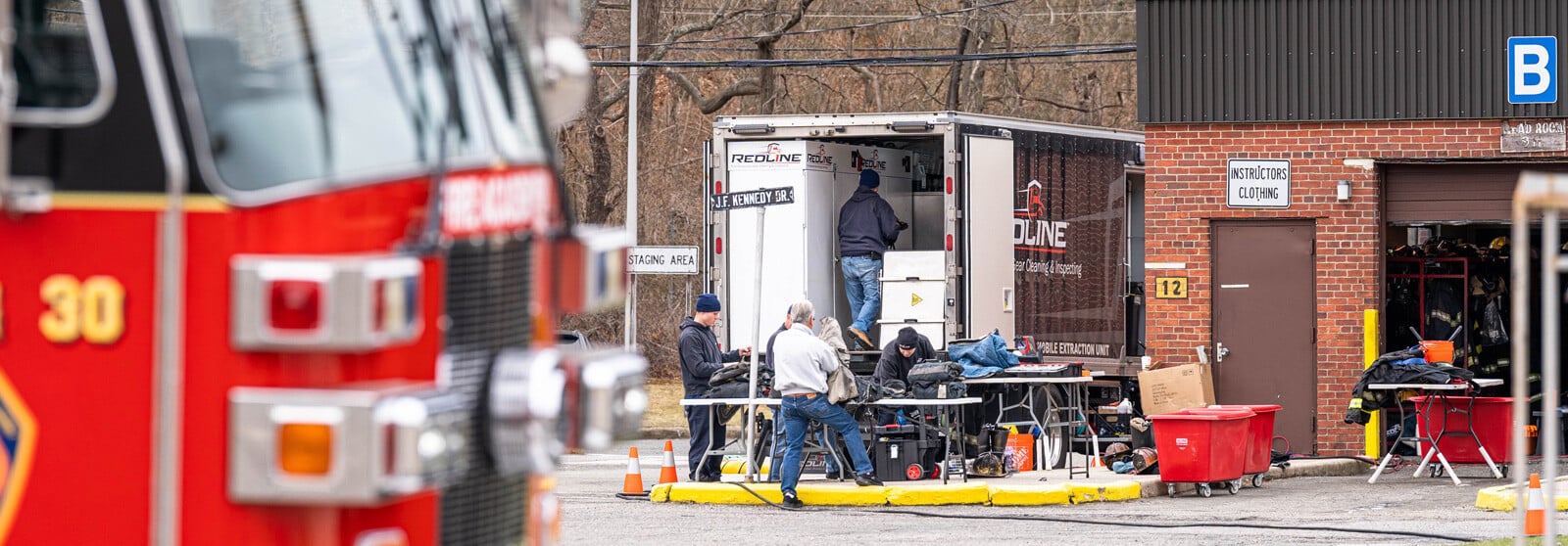 Área de limpieza Redline