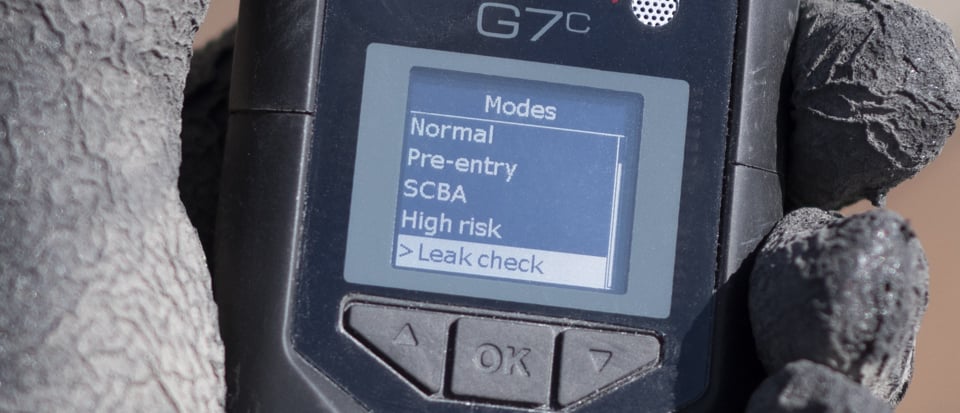 Modos de usuario del Blackline Safety G7: monitor de gases para espacios confinados