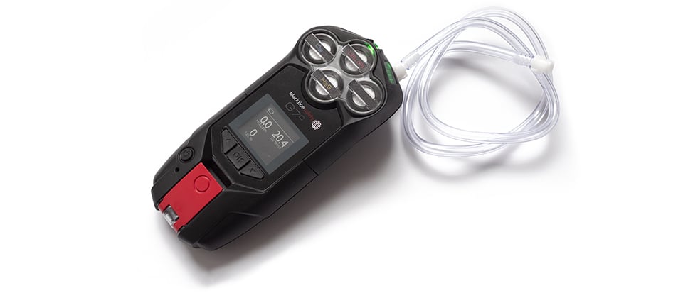 Monitor de gases para espacios confinados Blackline Safety G7 con bomba interna