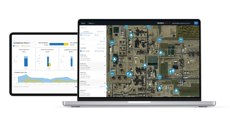 Gas detection safety and compliance software