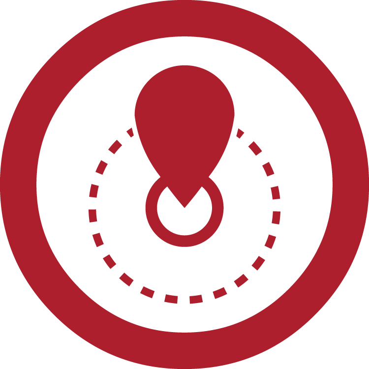 geolocation safety wastewater icon