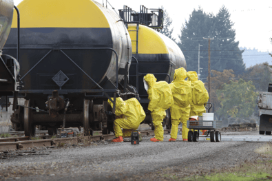 Hazmat response gas detection