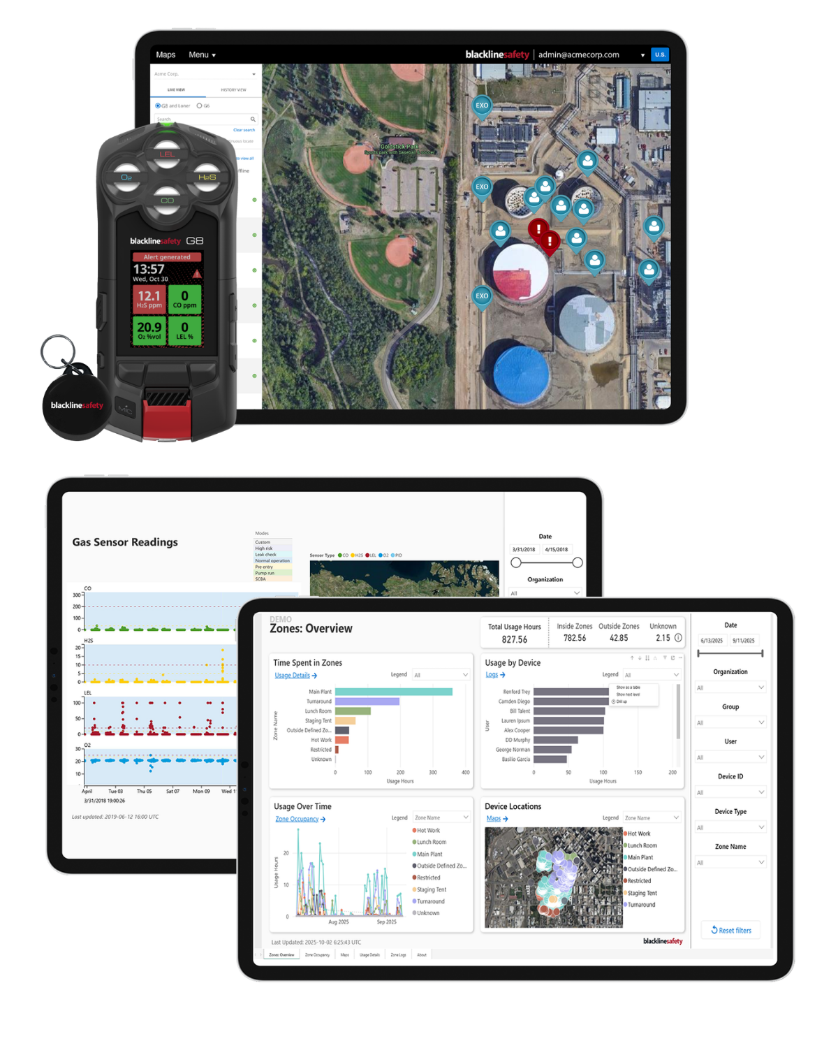 Connected Gas detection