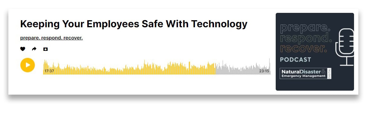 Podcast sobre incendios y materiales peligrosos Seguridad conectada