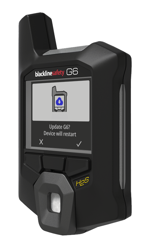 G6 connected single-gas detector - ensure safety & manage compliance.