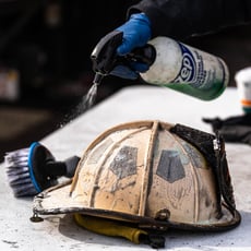 Redline Cleaning Firefighter Helmet
