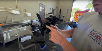 Southern Manatee Fire Rescue gets creative and show how they mounted a G7 to a drone for gas detection
