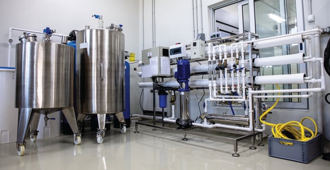 Boiler room with gas hazards with confined spaces that needs gas detector for safety