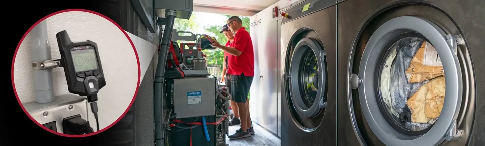 Redline Gear Cleaning uses G6 gas detector in a unique way to monitor propane tanks