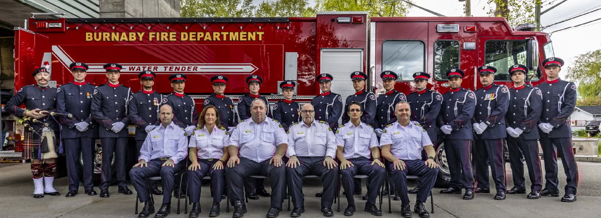 Burnaby Fire's Honour Guard 2025