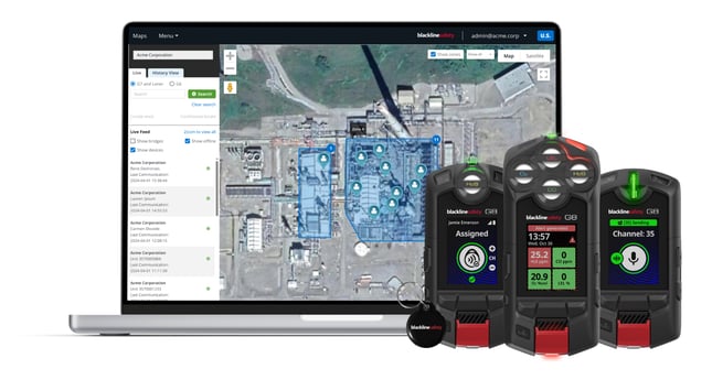G8 and ZoneAware cloud-connected software provide real-time visibility for safer worksites
