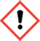 Exemplos de ícones-ghs-harmful incluem ácido clorídrico concentrado e gás clorídrico venenoso