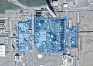 ZoneAware software allows geofencing for gas detectors