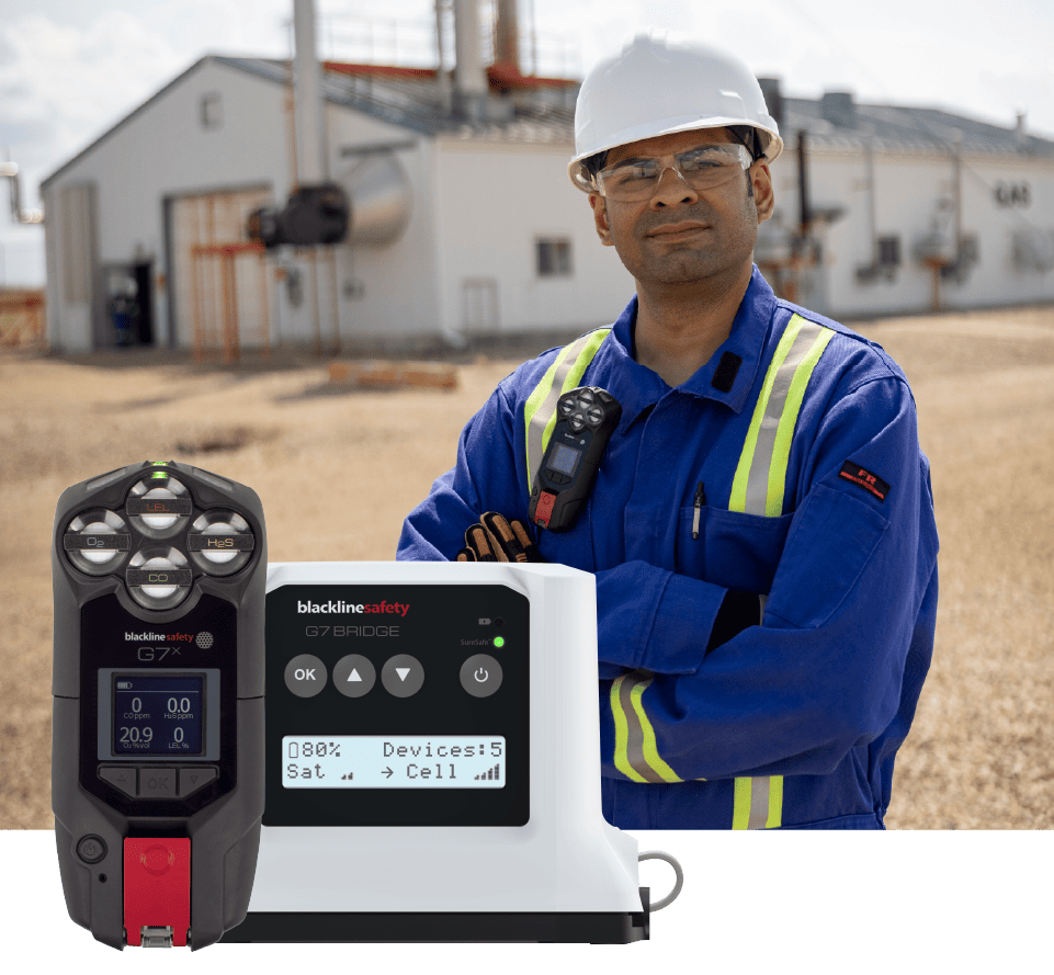 G7x Satellite Gas Detector & Lone Worker Device | Blackline Safety
