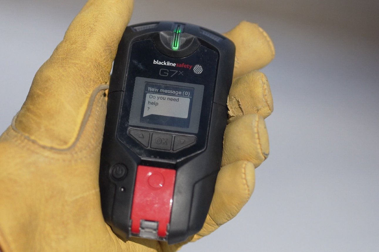 G7x Satellite Gas Detector & Lone Worker Device | Blackline Safety