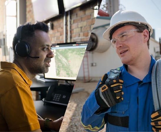When a G8 sends an alert, it instantly opens a live, hands-free voice call—so a real person can check in and dispatch help within seconds.