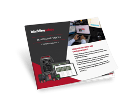 Blackline Catalogue d'analyses personnalisées pour la détection de gaz de vision