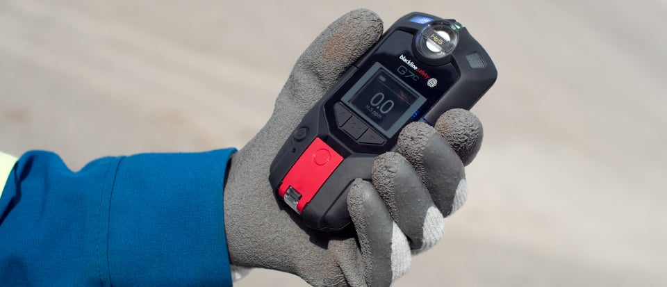 Blackline Safety G7 H2S wireless gas detector