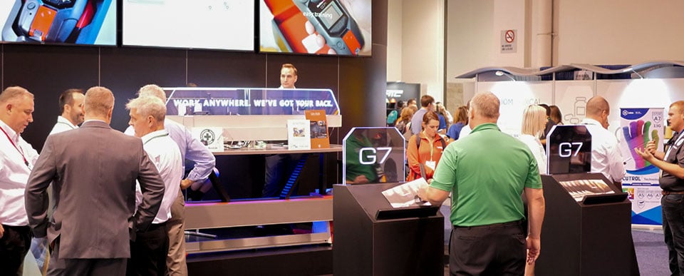 Blackline Safety G7 live te zien op NSC Congres- en Expo-bezoekers