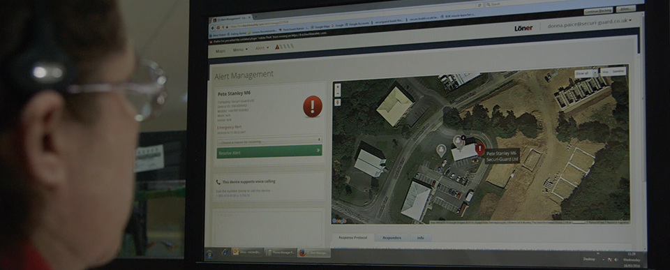 Securi-Guard provides alarm receiving centre monitoring for Blackline Safety lone workers