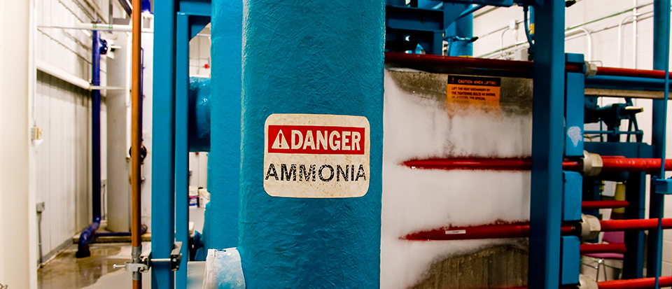 Ammonia gas is used for many industrial processes