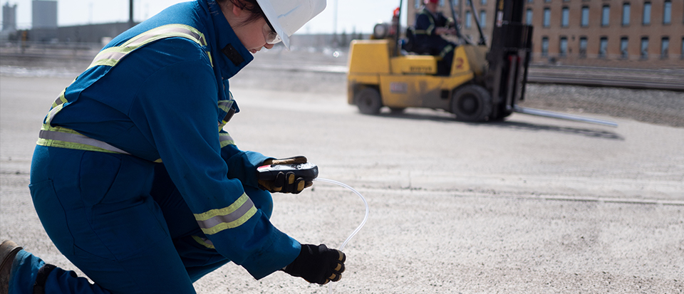 gasmonitor voor besloten ruimtes