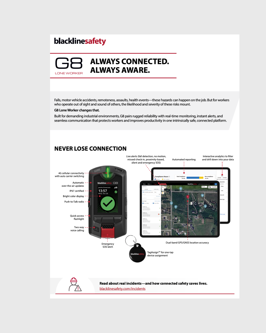 G8 Lone Worker Brochure Preview