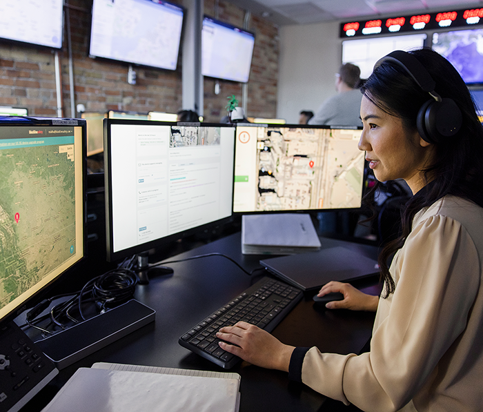 Monitoraggio live 24 ore su 24, 7 giorni su 7 Agente SOC